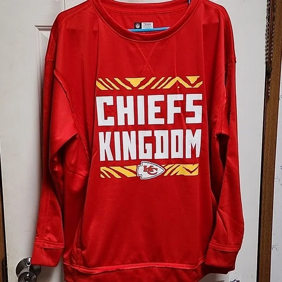 KC CHIEFS sweatshirt NWT - Picture 15 of 16